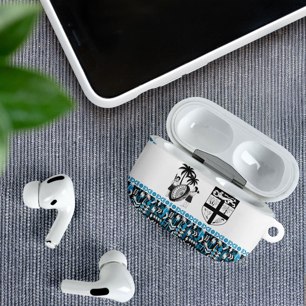 Fiji Bati AirPods Case Bati Island Warrior Geometry LT9 - Polynesian Pride