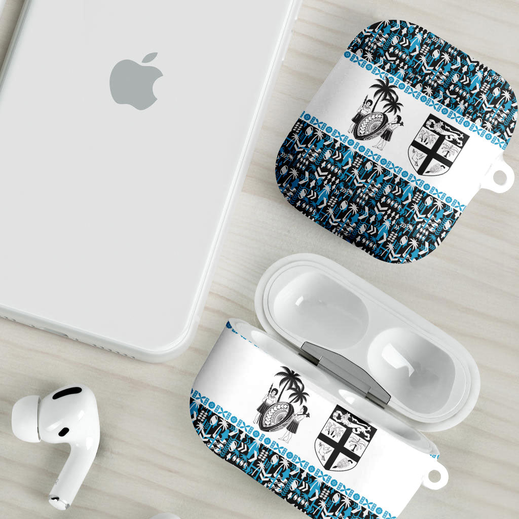 Fiji Bati AirPods Case Bati Island Warrior Geometry LT9 - Polynesian Pride