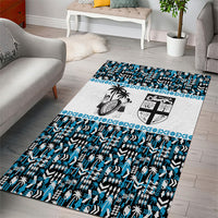 Fiji Bati Area Rug Bati Island Warrior Geometry LT9 - Polynesian Pride