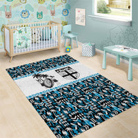 Fiji Bati Area Rug Bati Island Warrior Geometry LT9 - Polynesian Pride