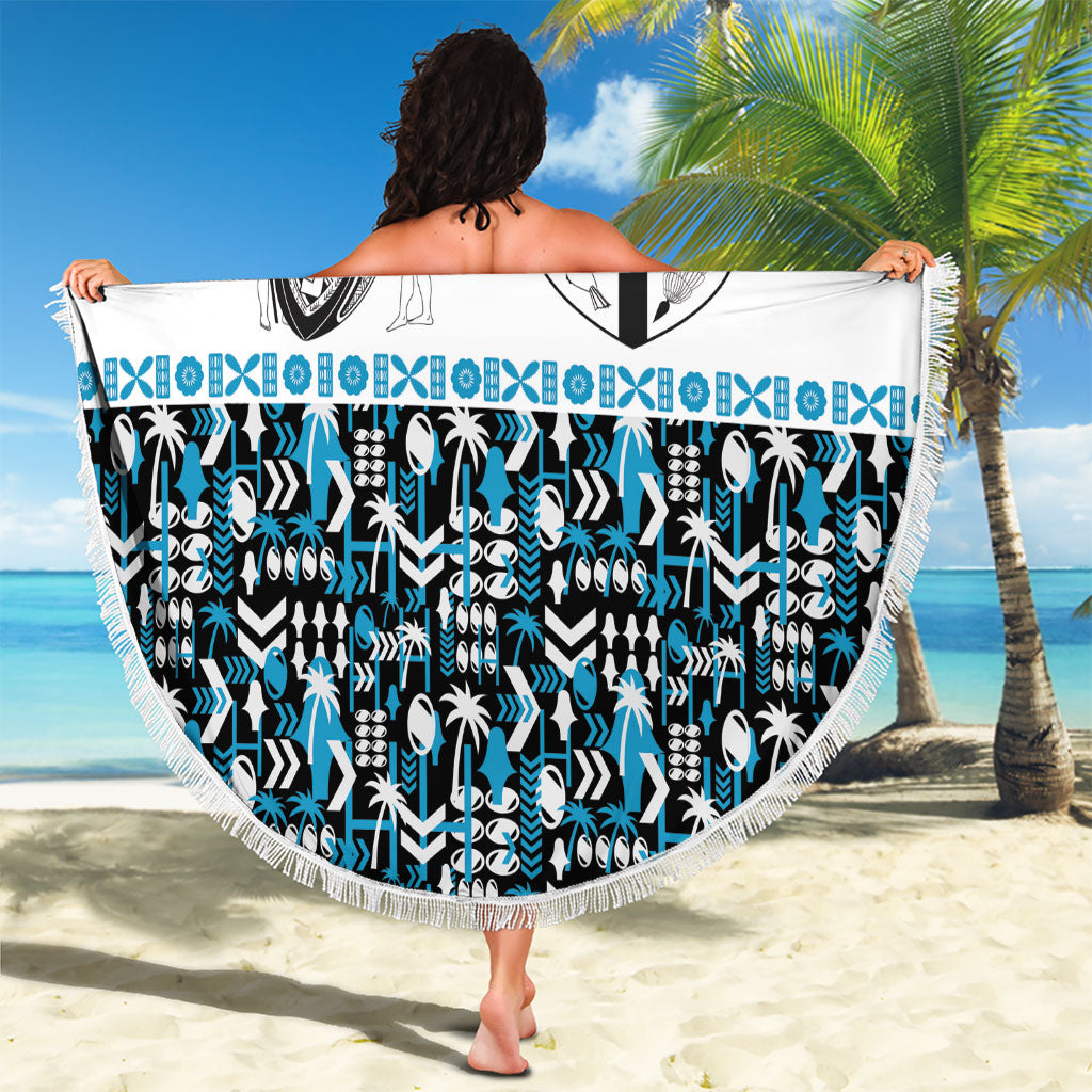 Fiji Bati Beach Blanket Bati Island Warrior Geometry LT9 - Polynesian Pride