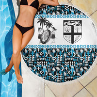 Fiji Bati Beach Blanket Bati Island Warrior Geometry LT9 - Polynesian Pride