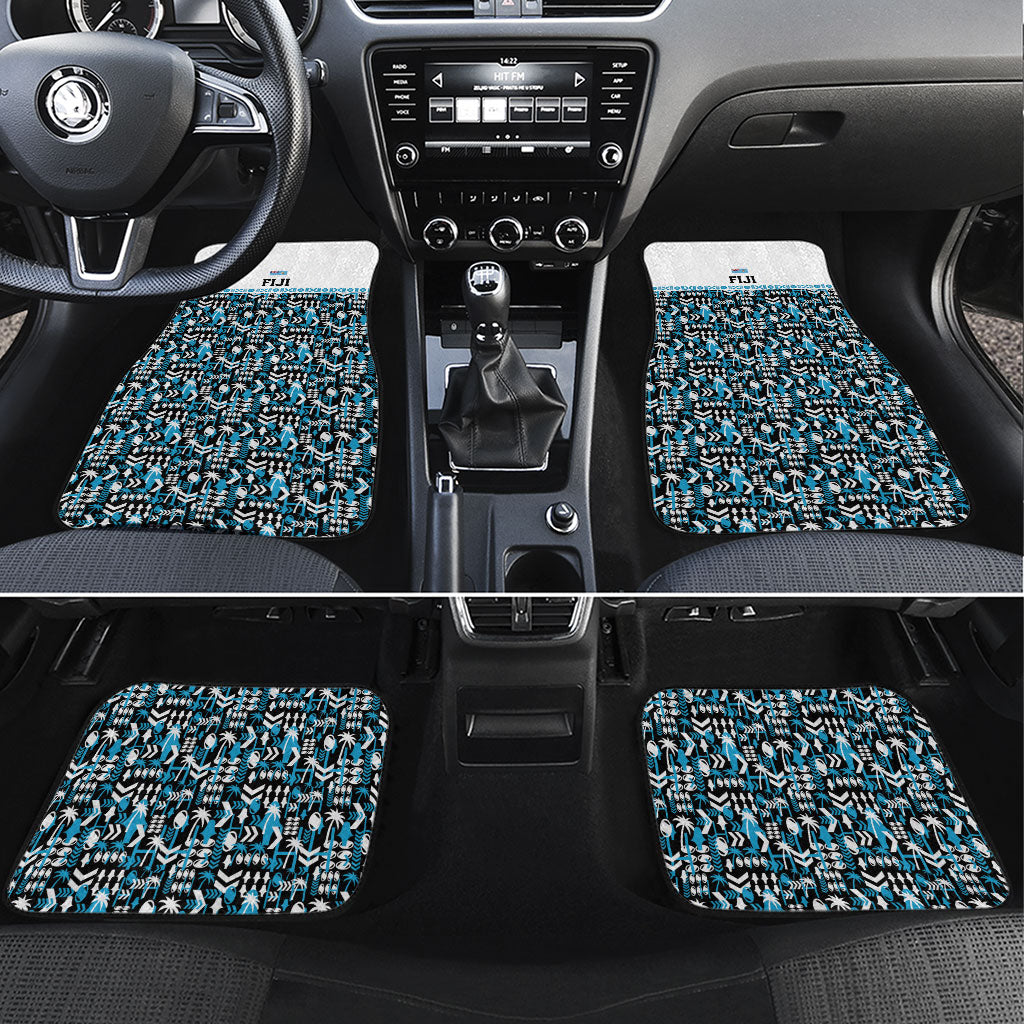 Fiji Bati Car Mats Bati Island Warrior Geometry