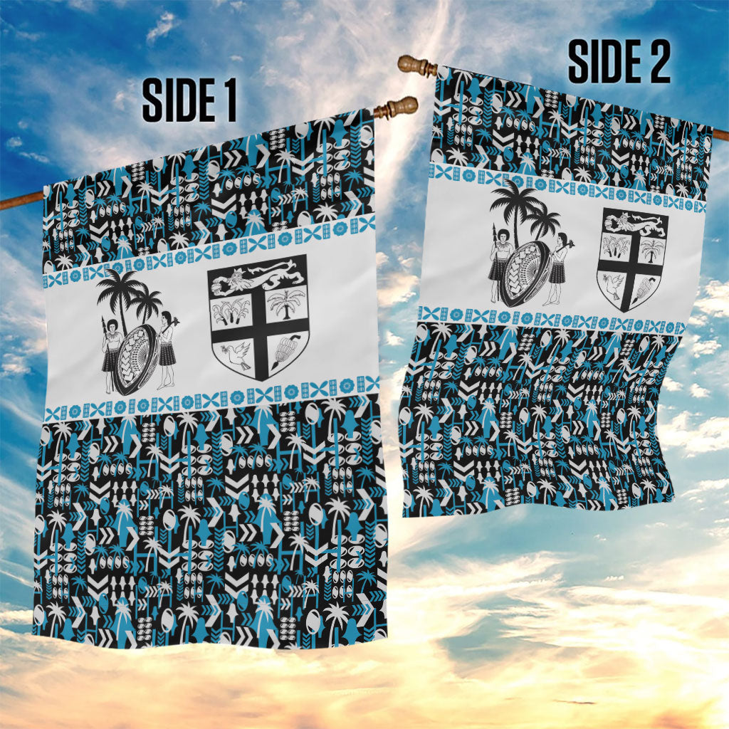 Fiji Bati Garden Flag Bati Island Warrior Geometry LT9 - Polynesian Pride