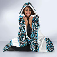 Fiji Bati Hooded Blanket Bati Island Warrior Geometry LT9 - Polynesian Pride
