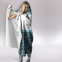 Fiji Bati Hooded Blanket Bati Island Warrior Geometry LT9 - Polynesian Pride