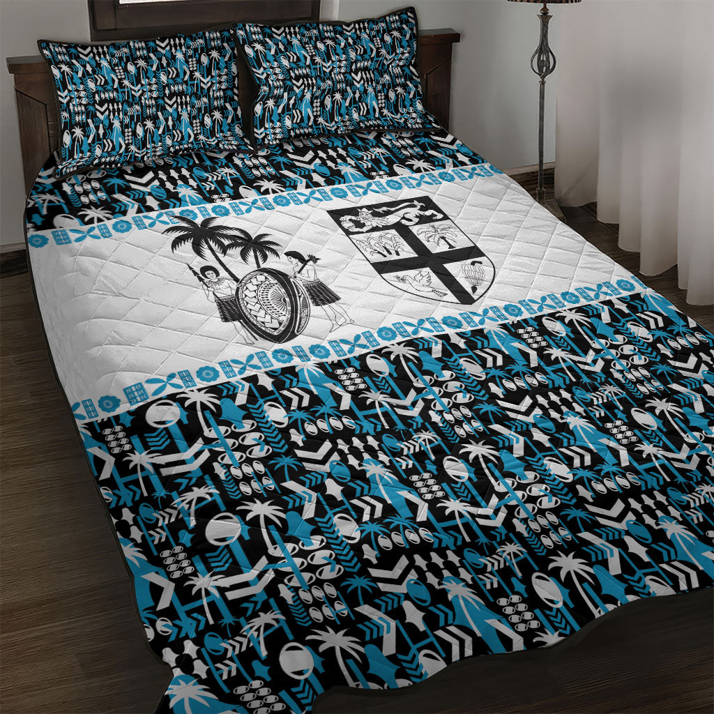 Fiji Bati Quilt Bed Set Bati Island Warrior Geometry