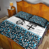Fiji Bati Quilt Bed Set Bati Island Warrior Geometry LT9 - Polynesian Pride