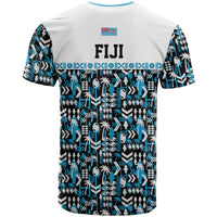 Fiji Bati T Shirt Bati Island Warrior Geometry LT9 - Polynesian Pride