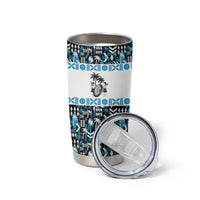 Fiji Bati Tumbler Cup Bati Island Warrior Geometry LT9 - Polynesian Pride