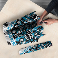 Fiji Bati Umbrella Bati Island Warrior Geometry LT9 - Polynesian Pride