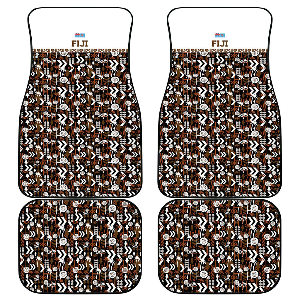 Fiji Bati Car Mats Masi-inspired Tapa Pattern LT9 - Polynesian Pride
