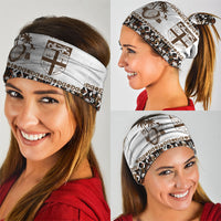 Fiji Bati Neck Gaiter Masi-inspired Tapa Pattern LT9 - Polynesian Pride