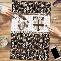 Fiji Bati Puzzle Masi-inspired Tapa Pattern