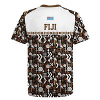 Fiji Bati Rugby Jersey Masi-inspired Tapa Pattern LT9 - Polynesian Pride