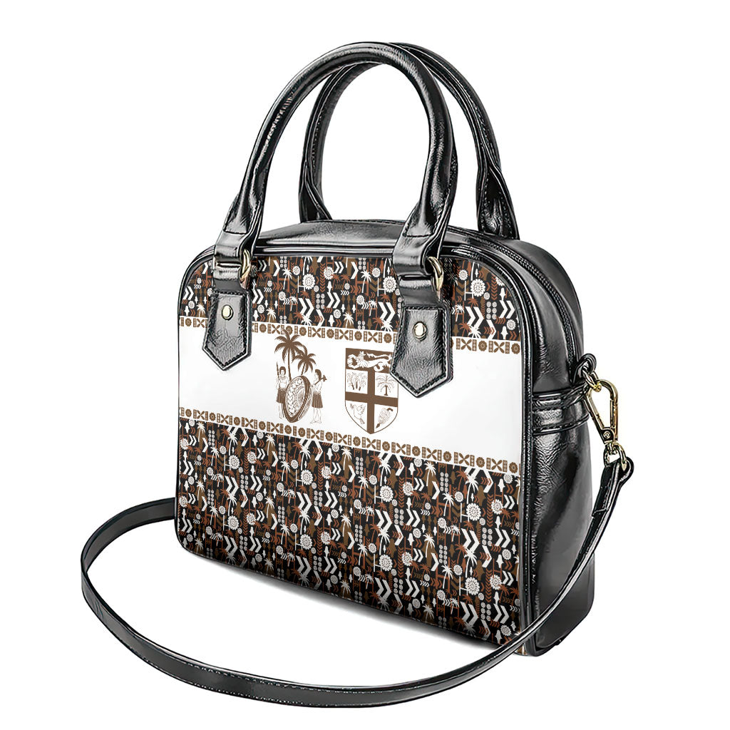 Fiji Bati Shoulder Handbag Masi-inspired Tapa Pattern LT9 - Polynesian Pride