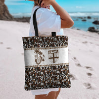 Fiji Bati Tote Bag Masi-inspired Tapa Pattern LT9 - Polynesian Pride