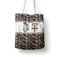Fiji Bati Tote Bag Masi-inspired Tapa Pattern LT9 - Polynesian Pride