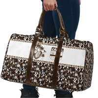 Fiji Bati Travel Bag Masi-inspired Tapa Pattern LT9 - Polynesian Pride