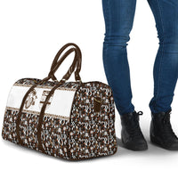 Fiji Bati Travel Bag Masi-inspired Tapa Pattern LT9 - Polynesian Pride