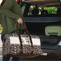 Fiji Bati Travel Bag Masi-inspired Tapa Pattern LT9 - Polynesian Pride