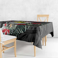 Hawaii Monk Seal Santa Tablecloth Hibiscus Kakau Pattern Mele Kalikimaka LT9 - Polynesian Pride
