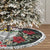 Hawaii Monk Seal Santa Tree Skirt Hibiscus Kakau Pattern Mele Kalikimaka