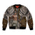 Samoa Warrior Bomber Jacket The Mighty Samoan Warrior Spirit