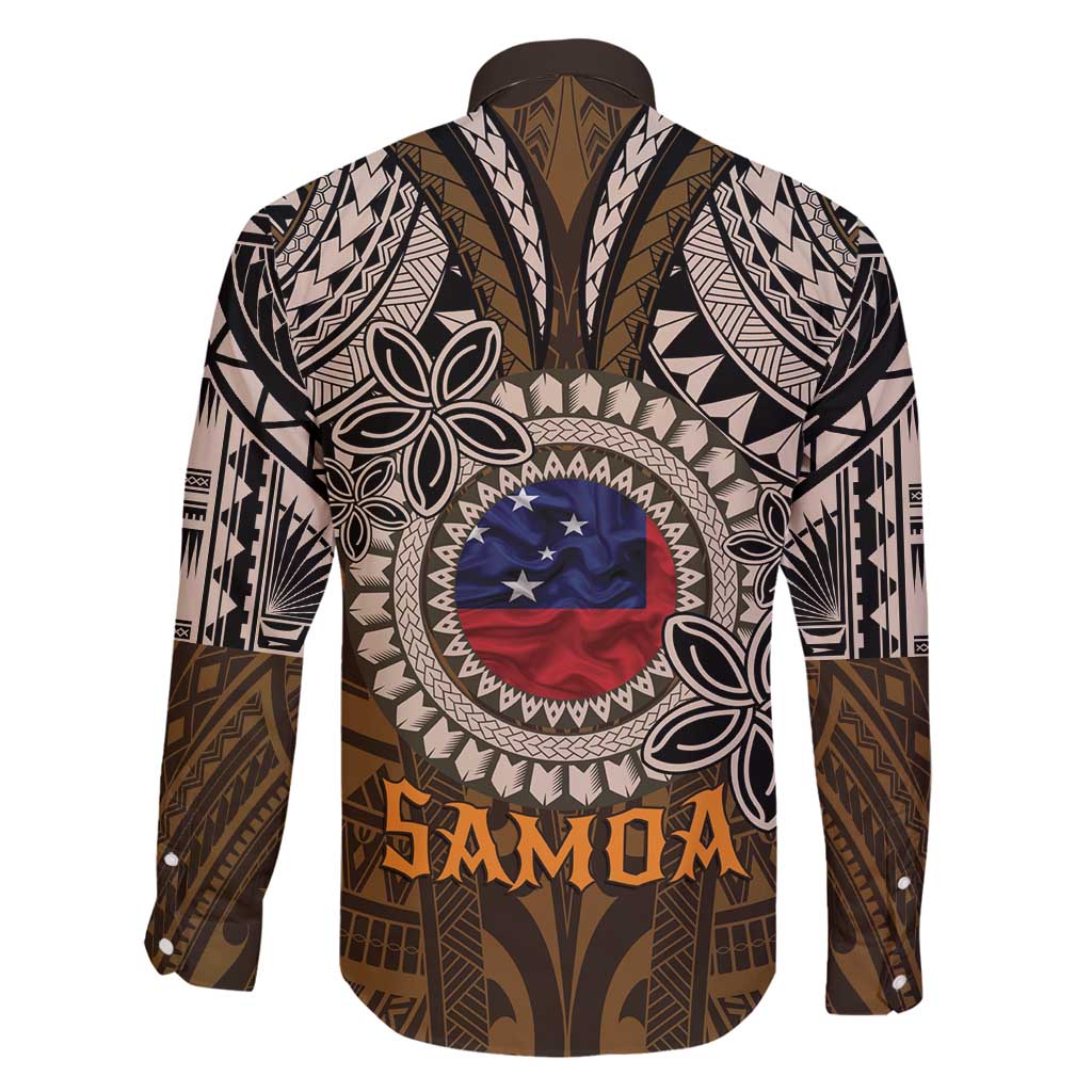 Samoa Warrior Family Matching Off Shoulder Short Dress and Hawaiian Shirt The Mighty Samoan Warrior Spirit