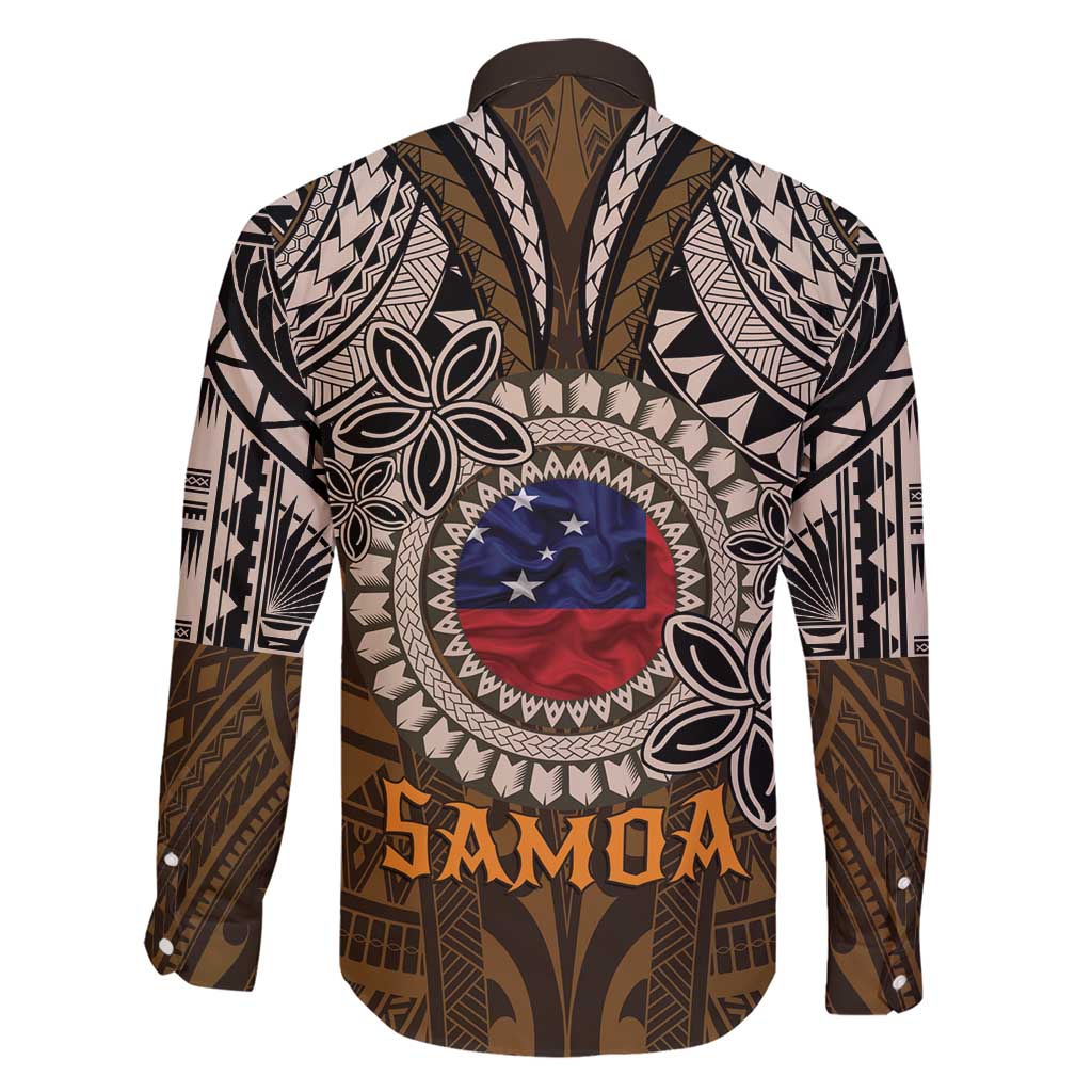 Samoa Warrior Family Matching Short Sleeve Bodycon Dress and Hawaiian Shirt The Mighty Samoan Warrior Spirit
