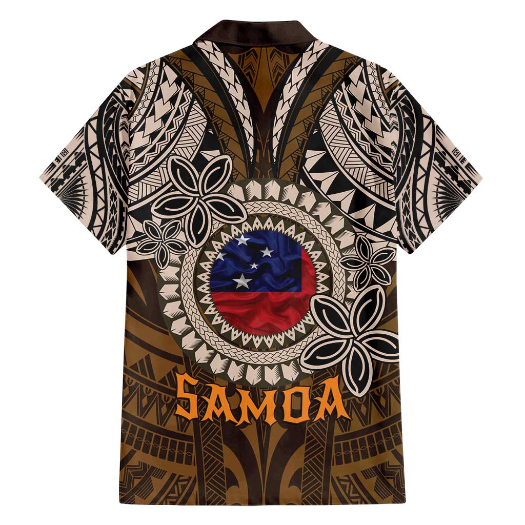 Samoa Warrior Family Matching Tank Maxi Dress and Hawaiian Shirt The Mighty Samoan Warrior Spirit