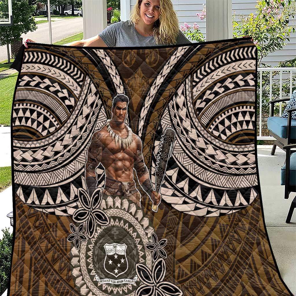 Samoa Warrior Quilt The Mighty Samoan Warrior Spirit