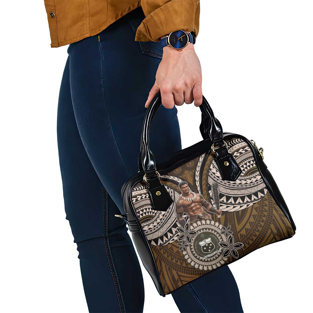 Samoa Warrior Shoulder Handbag The Mighty Samoan Warrior Spirit