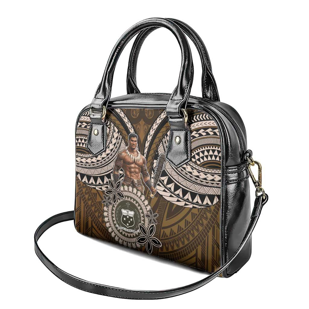 Samoa Warrior Shoulder Handbag The Mighty Samoan Warrior Spirit