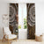 Samoa Warrior Window Curtain The Mighty Samoan Warrior Spirit