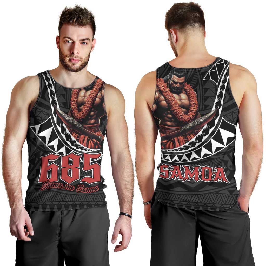 Samoan Pride Polynesian Tribal Warrior Men Tank Top 685 Samoa Mo Samoa