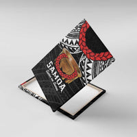 Samoan Tanoa Kava Bowl Ula Fala Canvas Wall Art Polynesian Tribal Vibe