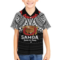 Samoan Tanoa Kava Bowl Ula Fala Hawaiian Shirt Polynesian Tribal Vibe
