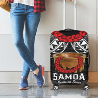 Samoan Tanoa Kava Bowl Ula Fala Luggage Cover Polynesian Tribal Vibe