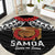 Samoan Tanoa Kava Bowl Ula Fala Round Carpet Polynesian Tribal Vibe