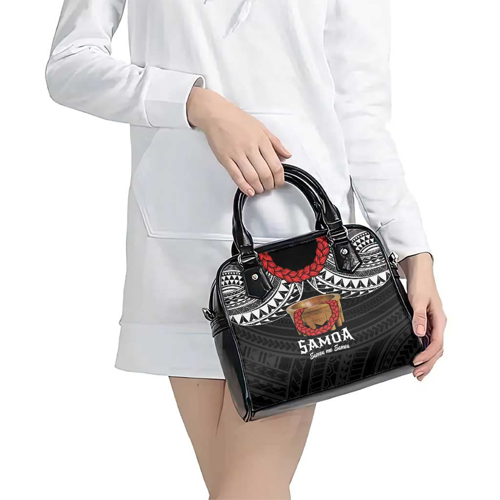 Samoan Tanoa Kava Bowl Ula Fala Shoulder Handbag Polynesian Tribal Vibe