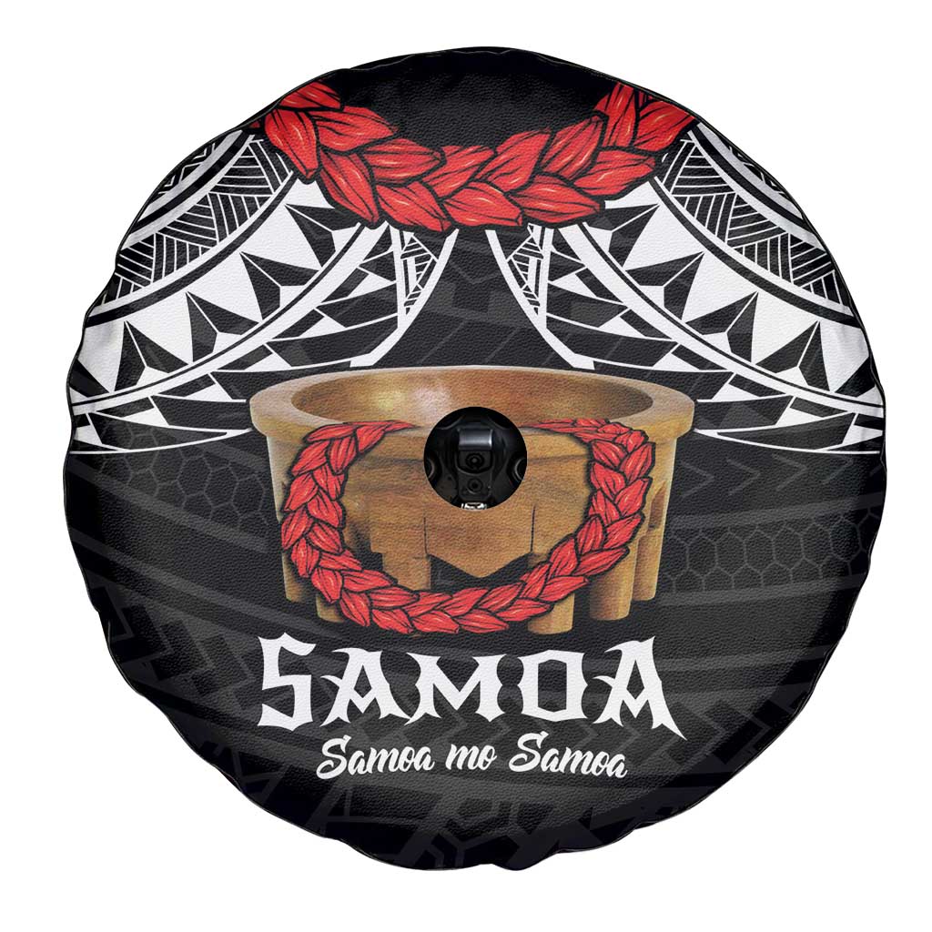 Samoan Tanoa Kava Bowl Ula Fala Spare Tire Cover Polynesian Tribal Vibe