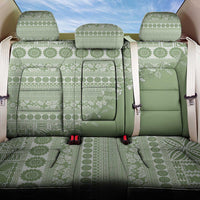 Fiji Marau na Kerisimasi Back Car Seat Cover Sage Green Tagimoucia Tapa Masi Tribal - Polynesian Pride