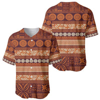 Fiji Marau na Kerisimasi Baseball Jersey Gold Tapa Masi Inspired Christmas - Polynesian Pride