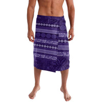 Fiji Marau na Kerisimasi Lavalava Purple Tapa Masi Inspired Christmas - Polynesian Pride