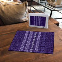 Fiji Marau na Kerisimasi Puzzle Purple Tapa Masi Inspired Christmas LT9 - Polynesian Pride