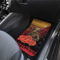 Maori Kiwi Soldier Fern Tattoo ANZAC Day Car Mats Lest We Forget LT9 - Polynesian Pride