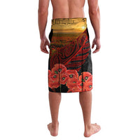 Maori Kiwi Soldier Fern Tattoo ANZAC Day Lavalava Lest We Forget