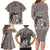 New Zealand Mother's Day Family Matching Long Sleeve Bodycon Dress and Hawaiian Shirt Maori Mo Toku Mama Silver Fern