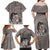 New Zealand Mother's Day Family Matching Off Shoulder Maxi Dress and Hawaiian Shirt Maori Mo Toku Mama Silver Fern